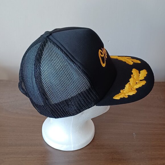 Vintage 1980s International Insignia Embroidered Ottawa Trucker Hat Snapback Cap - Picture 3 of 13